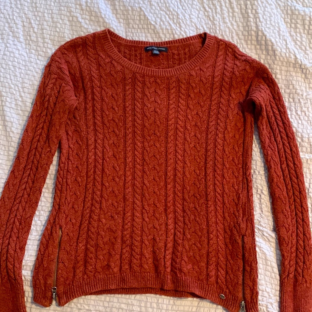 Amber color sweater
